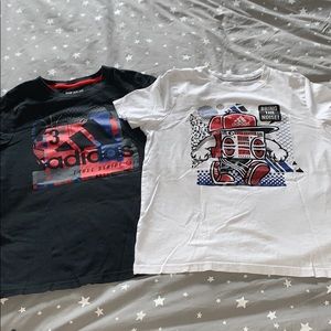 GUC Adidas short sleeve t-shirt bundle, size S/8.